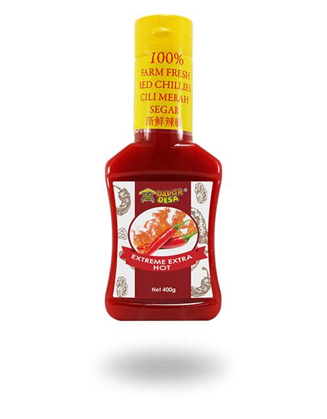 Extreme Extra Hot Chilli Sauce G Scs Food Manufacturing Sdn Bhd
