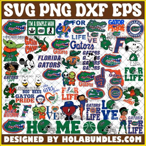 Florida Gators Bundle Svg Sport Svg Florida Gators Svg Florida Svg