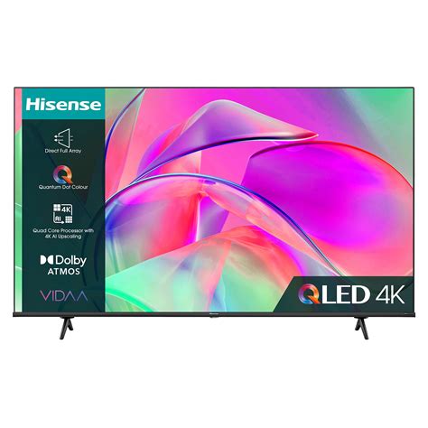 Buy Hisense 55 Inch QLED Smart TV 55E77KQTUK Quantum Dot Colour 60Hz