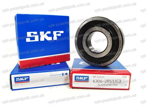 Подшипник 6306 2RS1/C3 SKF Купить Цена 414 в Украине