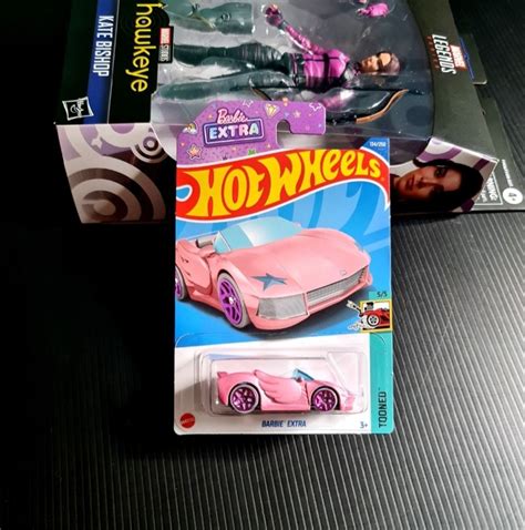 Hot Wheels Barbie Extra Pink Hotwheels Tooned Hobbies Toys Toys Games On Carousell