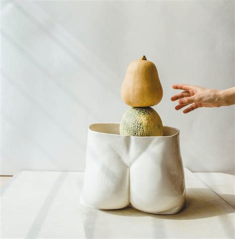Modern Ceramics Male Nude Ceramic Vase Fruit Bowl Magazine Etsy
