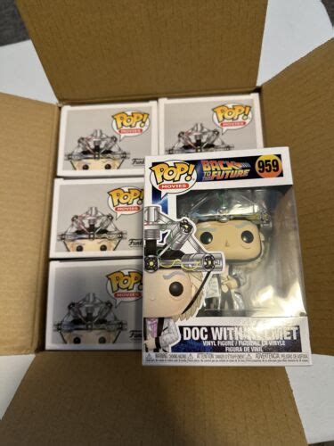 Case X Funko Pop Vinyl Figure Doc With Helmet Back To The