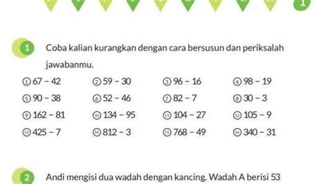 Kunci Jawaban Matematika Kelas 2 Sd Vol 1 Halaman 76 Kurikulum Merdeka Persoalan 1 Bab 5