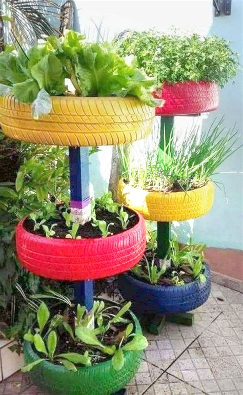 35 Creative Container Vegetable Garden Ideas - A Piece Of Rainbow
