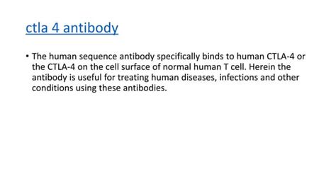 ctla  antibody pptx