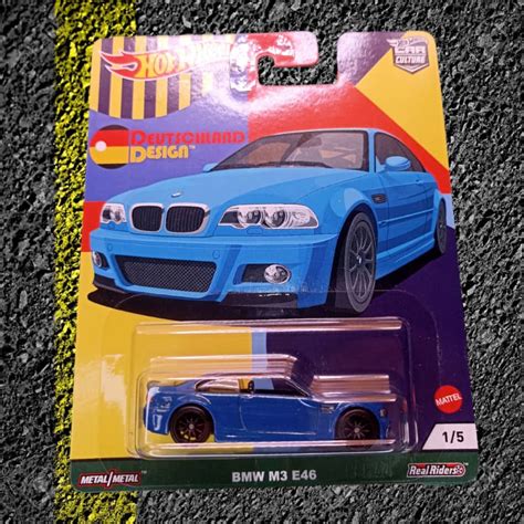 Hot Wheels Bmw M E Deutschland Design Car Culture Shopee Malaysia