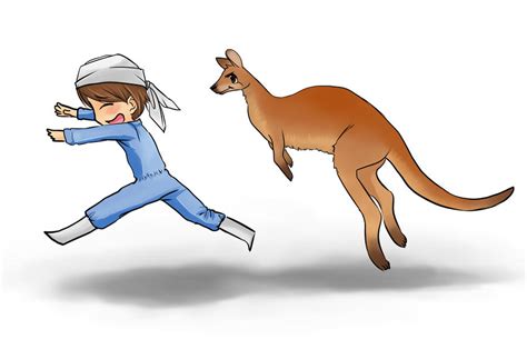 Aiba Getting Chased By The Evil Kangaroo By Ta Moe On Deviantart