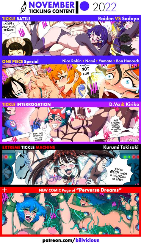 NOVEMBER Tickling Content By BillVicious Hentai Foundry
