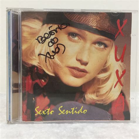 CD Xuxa Sexto Sentido Autografado Shopee Brasil