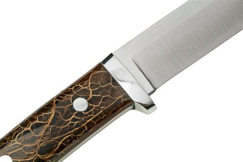Bark River Classic Drop Point Hunter CPM S45VN Smoke Prickly Pear