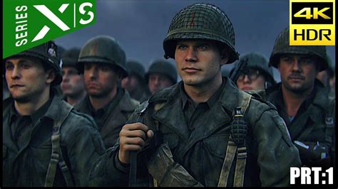 Call Of Duty WW2 Landing In Normandy D DAY June 6 1944 Gameplay