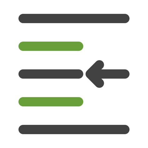Left Indent Generic Flat Icon
