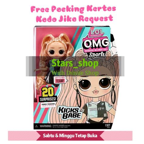 Jual Lol Surprise OMG Sports Doll Kicks Babe Original Figure Set Jakarta Utara Stars Shop