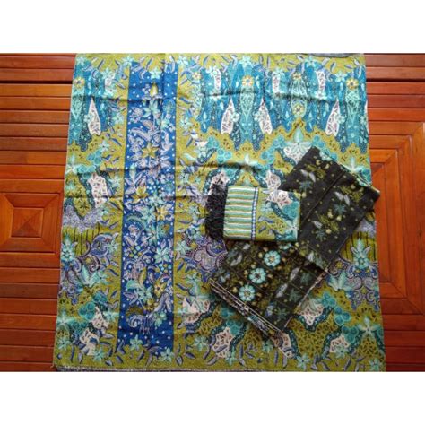 Jual Kain Batik Sarimbit Sutra Atbm Baron Full Tulis Bahan Sutra Motif