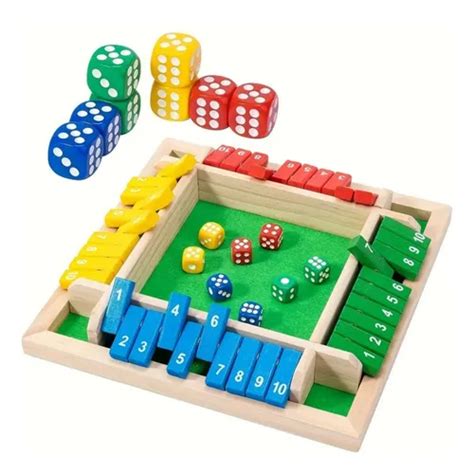 Jogo De Tabuleiro Para 4 Pessoas - Jogo De Tabuleiro Matemático Para Quatro Pessoas Para Festas | Frete grátis