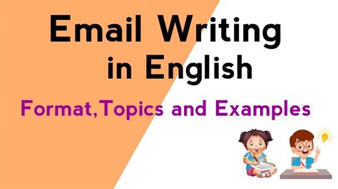 Email Writing Format Examples Formal And Informal