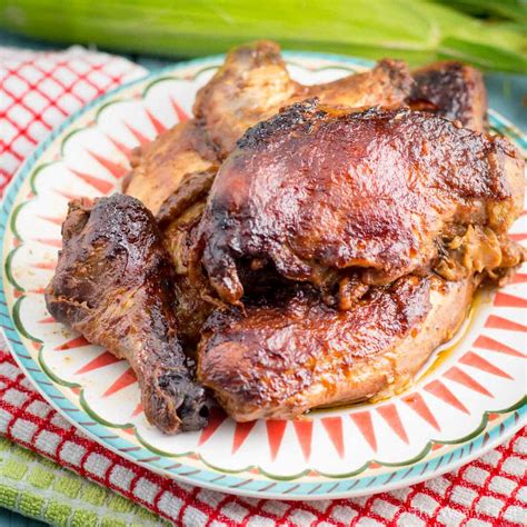 Crock Pot Bbq Chicken With Applesauce The Weary Chef