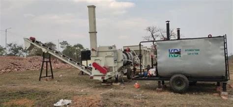 Bitumen Mini Hot Mix Plant For Road Construction Capacity 25 To 35 Ton Per Hour At Rs 2500000