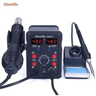 Silverflo D Ii In W Hot Air Desolder Rework Soldering Station Gun Iron Solder Tools