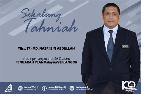 ucapan presiden  ajk persada  merakamkan setinggi tinggi ucapan
