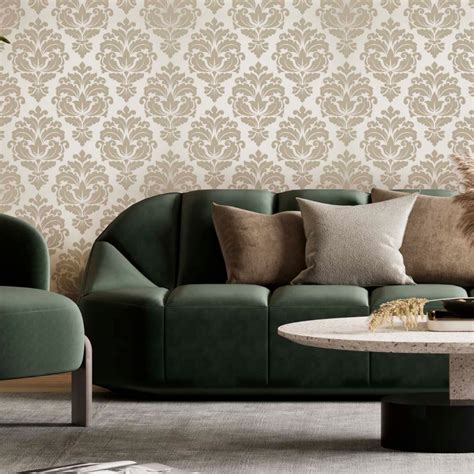 Papel De Parede Lav Vel Adesivo Sala Proven Al Romano Nude Shopee Brasil