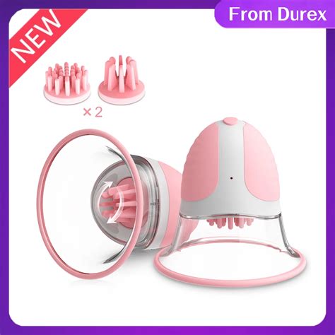 Breast Sucking Nipple Sex Toys Strong Tongue Licking Clit Stimulator Breast Massager Vacuum Pump