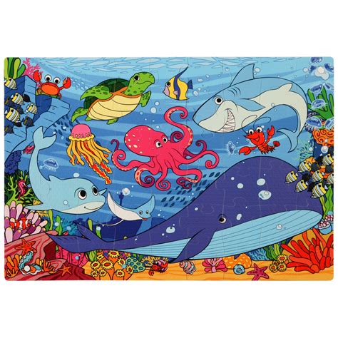 Under The Sea Foam Floor Puzzle 54 Pieces Premium Joy