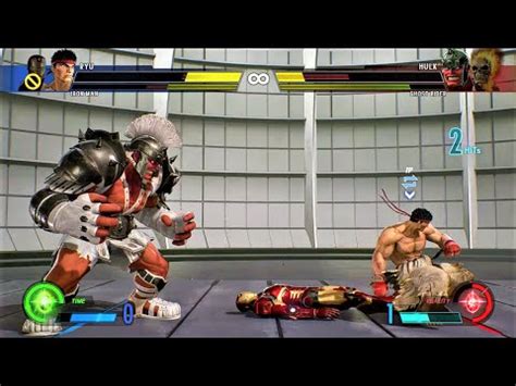 Ryu Iron Man Vs Red Gladiator Hulk Ghost Rider Youtube