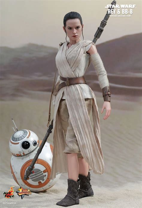 Amazon Hot Toys HT902612 1 6 Scale Rey And BB 8 Figure Set Toys Games