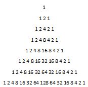 java triangle  prints  numbers  rows stack overflow