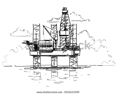 884 Imágenes De Oil Rig Sketch Imágenes Fotos Y Vectores De Stock