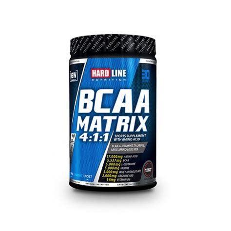 Hardline Nutrition Bcaa Matrix Trop Kal Gr