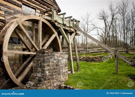 grist mill stock image image  history historic