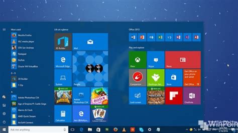 Menambahkan Kolom Tile Pada Start Menu Windows Winpoin