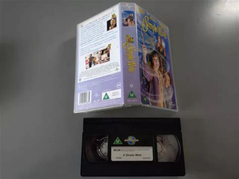 204 Vhs A Simple Wish Martin Short Kathleen Turner £238 Picclick Uk