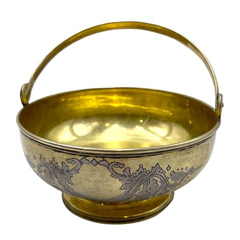 Сахарница с перекидной ручкой