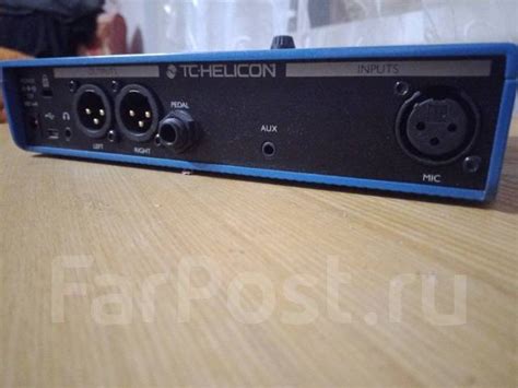Вокальный процессор эффектов TC helicon Voicelive Play, б/у, в наличии ...