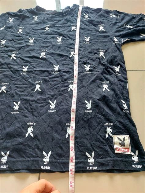 Playboy Tshirt Logo Full Print Depan Belakang P Rm Raya Nd