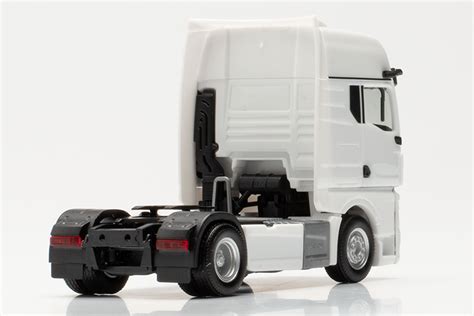 Herpa Man Tgx Gx Zugmaschine Mit Spiegelkameras Wei