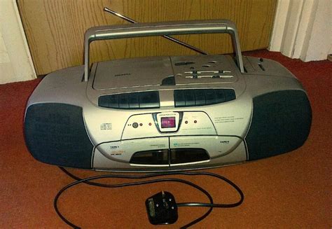 Bush Portable Stereo Cd Twin Cassette And Amfm Radio Boombox In Heathrow London Gumtree