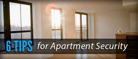 6 Tips for Apartment Security - Safr.me