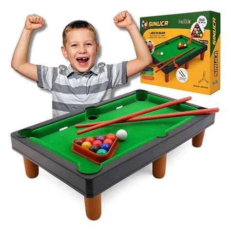 Mesa De Sinuca De Brinquedo - Mesa De Sinuca Mini Brinquedo Bilhar Portátil Kit Infantil | MercadoLivre