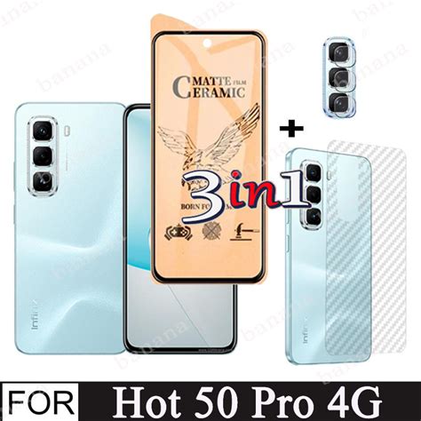 Infinix Hot Pro Filme Macio De Cer Mica Para I Smart Em Protetor De Tela De Vidro