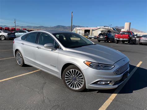 2018 Ford Fusion Silver 181958 Gbleasing