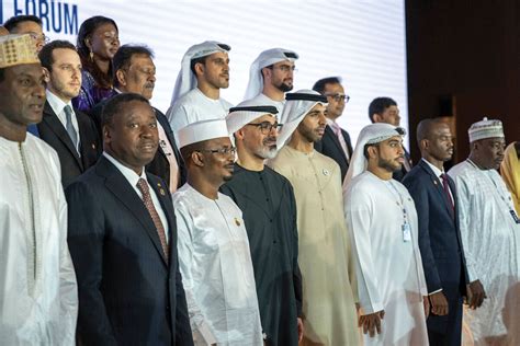 president  chad  sheikh khaled witness signing   agreements
