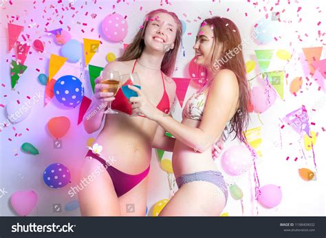 Sexy Hot Girl Wearing Bikini Dancing Stock Photo Shutterstock