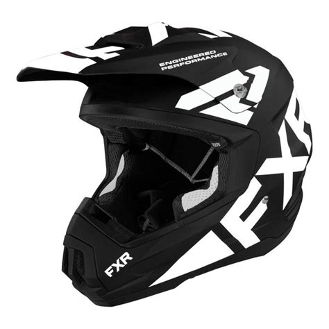 Шлем для снегохода FXR Torque Team белый, черный - купить с доставкой ...
