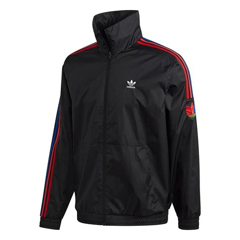 Adidas Originals 3d Trefoil 3 Stripes Track Top Black Ge0841 Viaductclothing