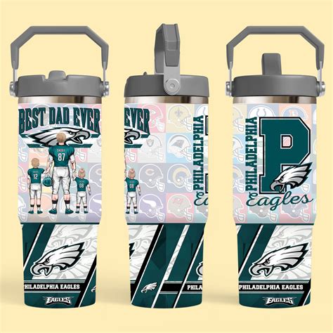 Tumbler Cup - Limited Edition - Best Dad Ever - NFL Dream Team - Best